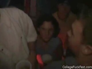Attention harlot straddling and fucking during a College fuck Fest Party